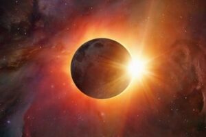 Eclipse de sol luna nueva en Libra